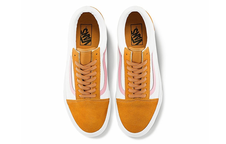 Vans Old Skool White Yellow — фото 2