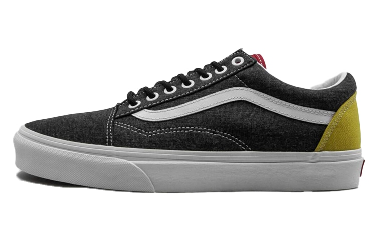 Кроссовки Vans Old Skool Black Grey Yellow