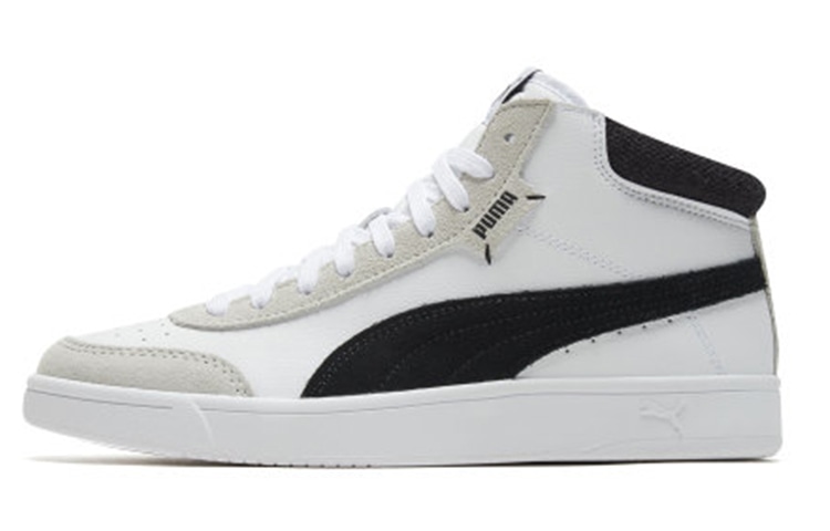 PUMA/彪马 PUMA Court Legend Mid White Black
