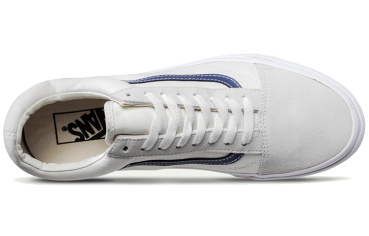 Vans Old Skool Vintage White Blue — фото 2