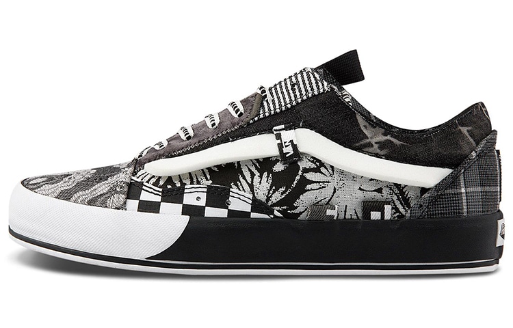Vans Old Skool Cap Black White