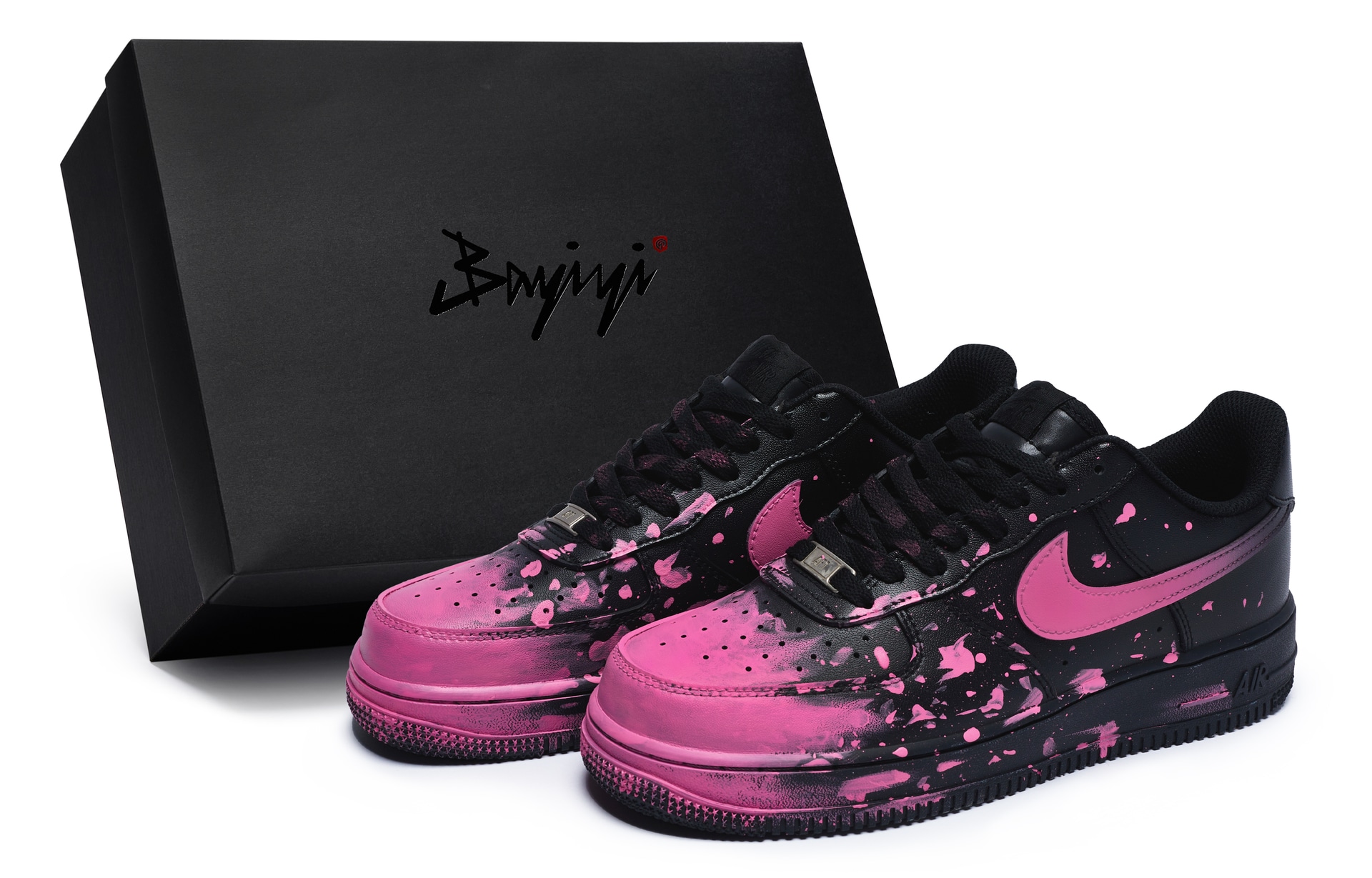 Кроссовки Nike Air Force 1 '07 Black Pink