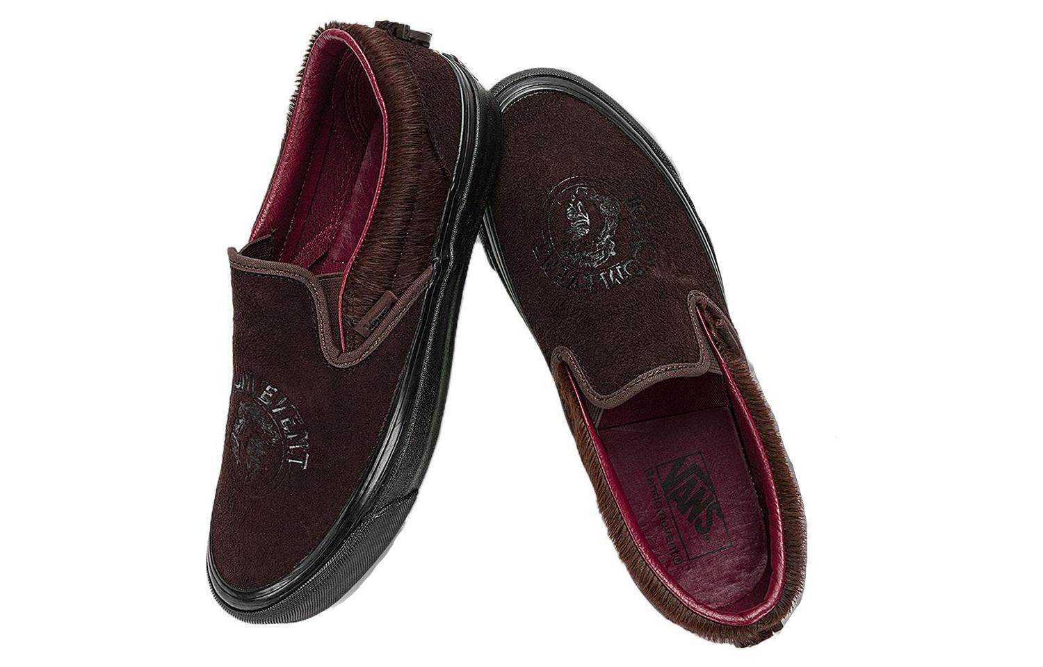 Vans Randomevent x Vans Slip-On Brown — фото 3