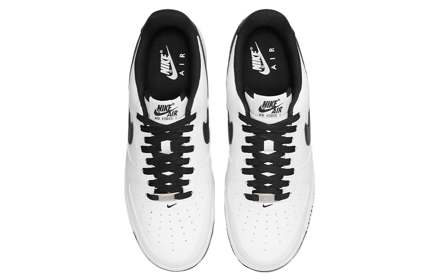 Nike Air Force 1 Low White Black — фото 3