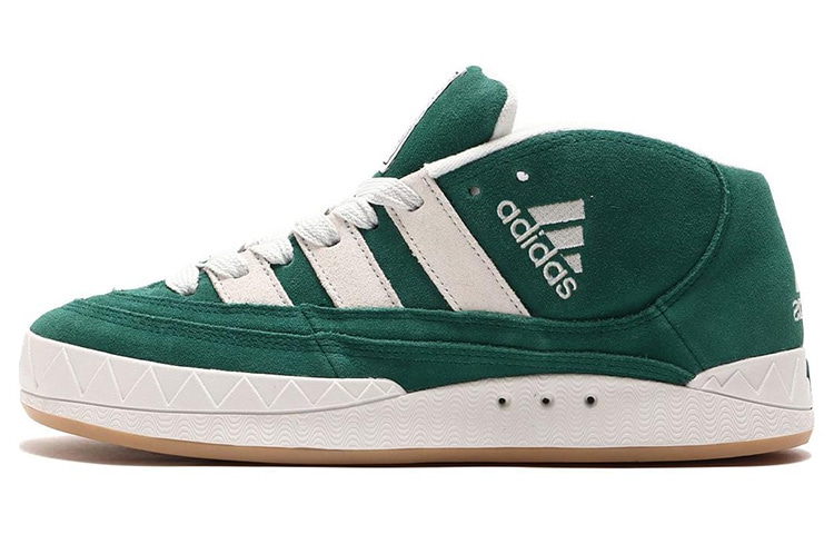 Кроссовки adidas originals Atmos x adidas Adimatic Mid White Green