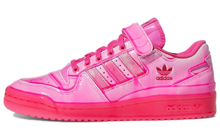 Кроссовки Jeremy Scott x adidas Originals Forum Dipped Low Fluorescent Pink