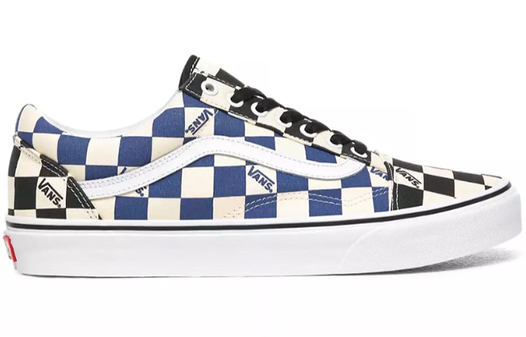 Vans Old Skool Black Blue — фото 1