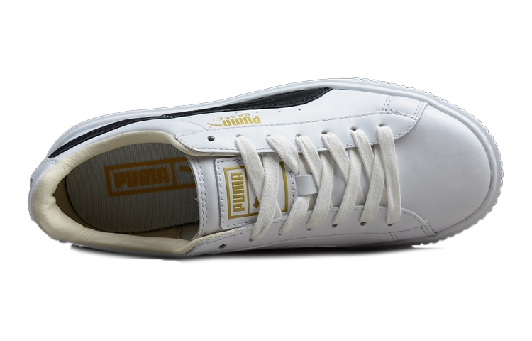 Puma Platform Basket Black White — фото 1