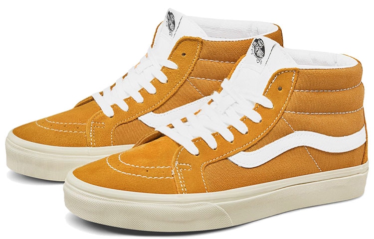 Vans SK8 Reissue Retro Sports Yellow White — фото 1