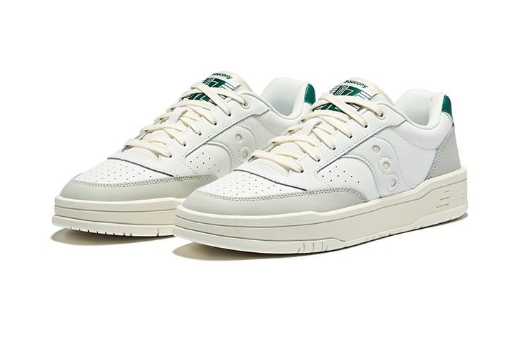 Saucony CROSS JZ White Grey Green — фото 2