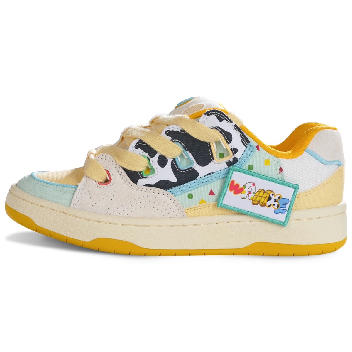 Кроссовки 顽刻ollieskate ollieskate Bread Shoes Cow Color