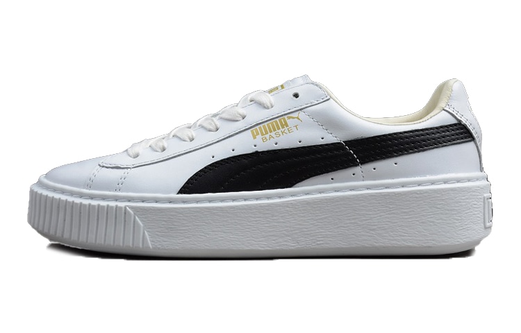 Кроссовки Puma Platform Basket Black White