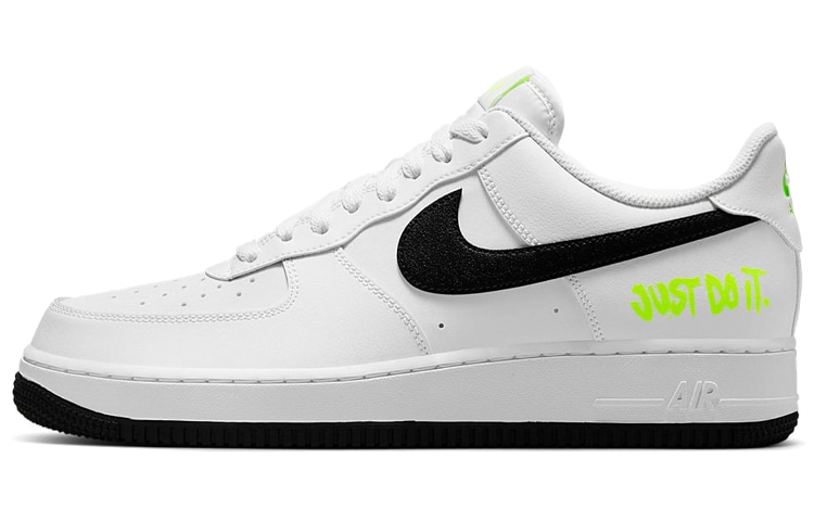 Кроссовки Nike Air Force 1 Mid "Just Do It" White Black Green