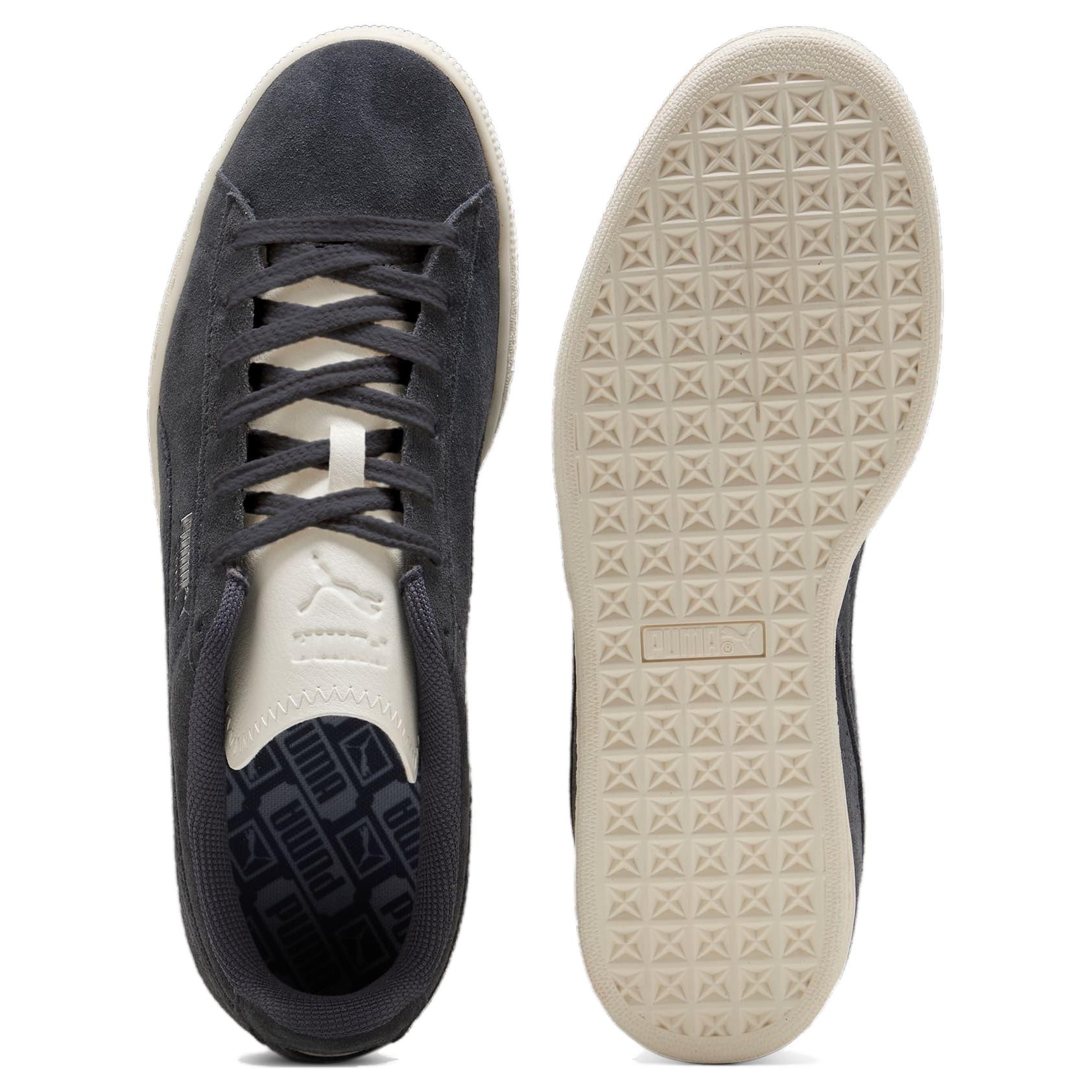 Puma Suede Premium Black Grey — фото 3