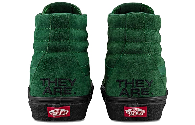 Vans SK8 High Year of the Ox Green — фото 4