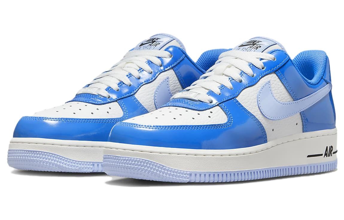 Nike Air Force 1 '07 Low White Blue — фото 2