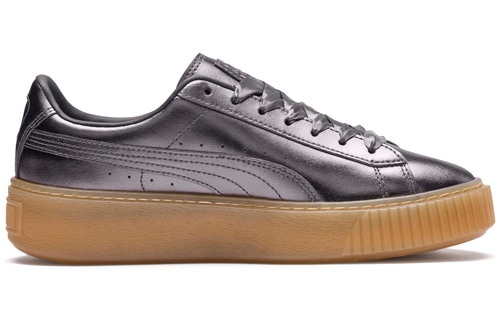 Puma Platform Bask Luxe Liquid Silver — фото 1