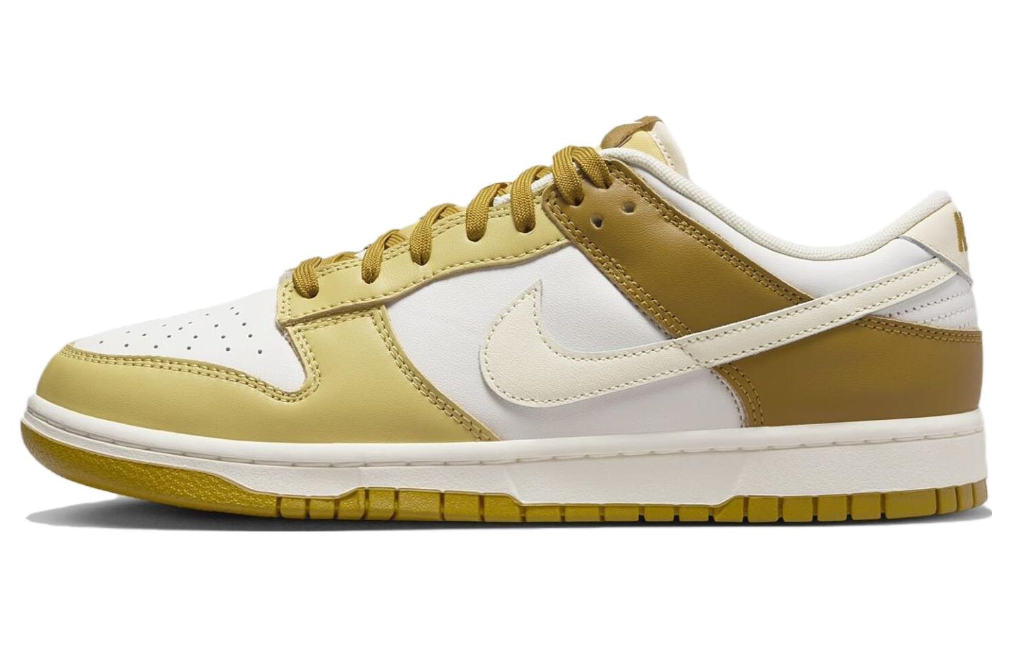 Кроссовки Nike Dunk Low Retro White Gold