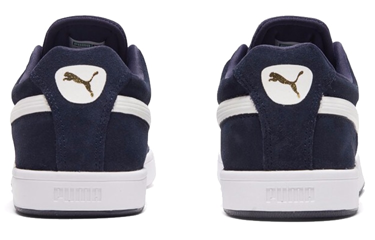 Puma Suede Blue White — фото 4