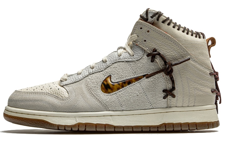 Кроссовки Nike Dunk High "Rainbow" Grey Brown Friends and Family