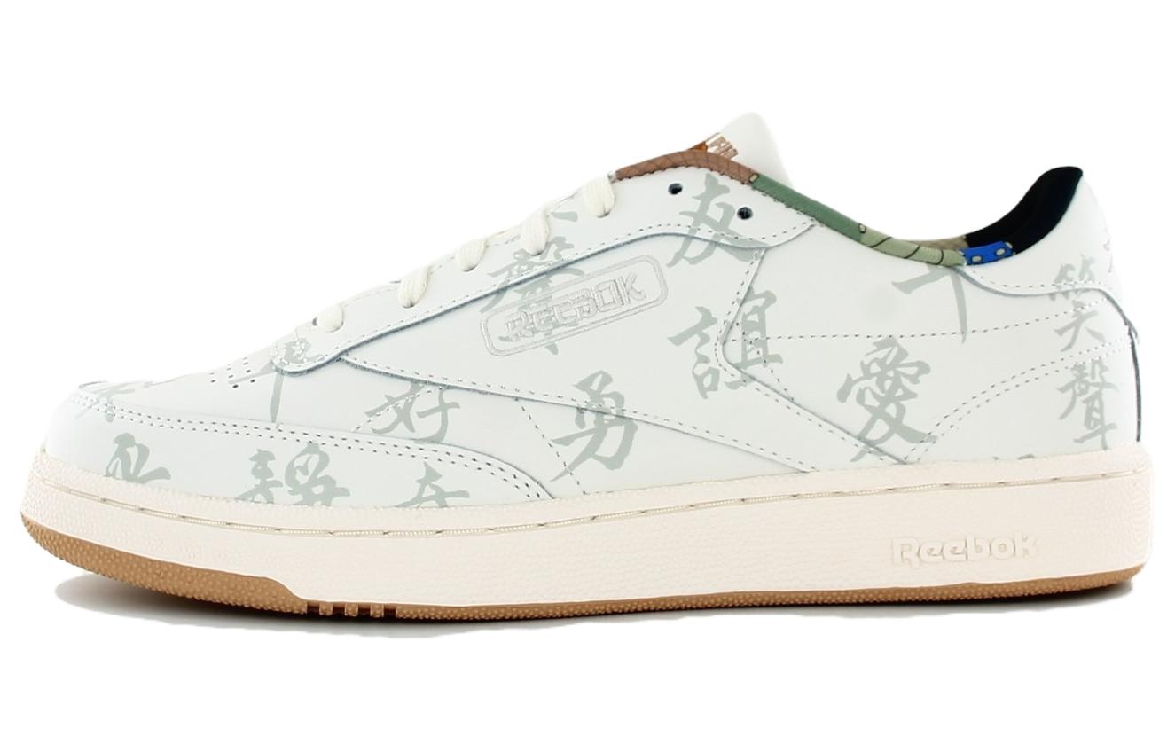 Кроссовки Reebok Club C 85 Kung Fu Panda Pearl White