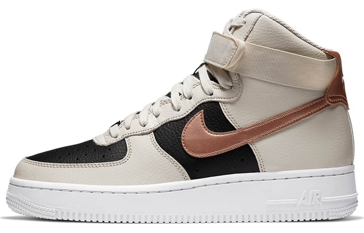Nike Air Force 1 High Beige Black