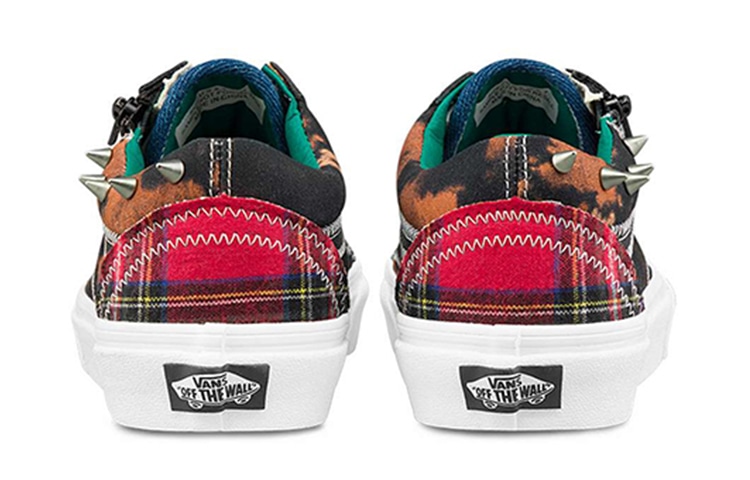 Vans Old Skool Zip Brown Black — фото 3