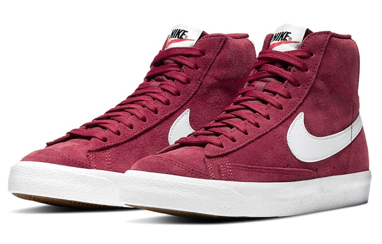 Nike Blazer "Magenta Suede" — фото 2