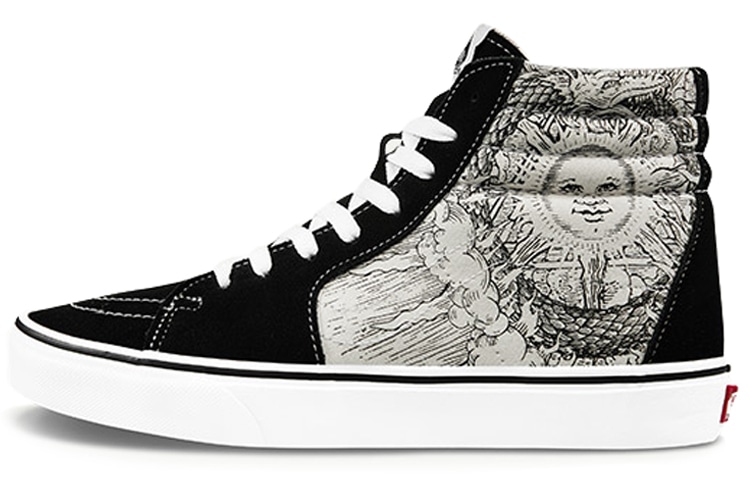 Vans SK8-Hi Black White