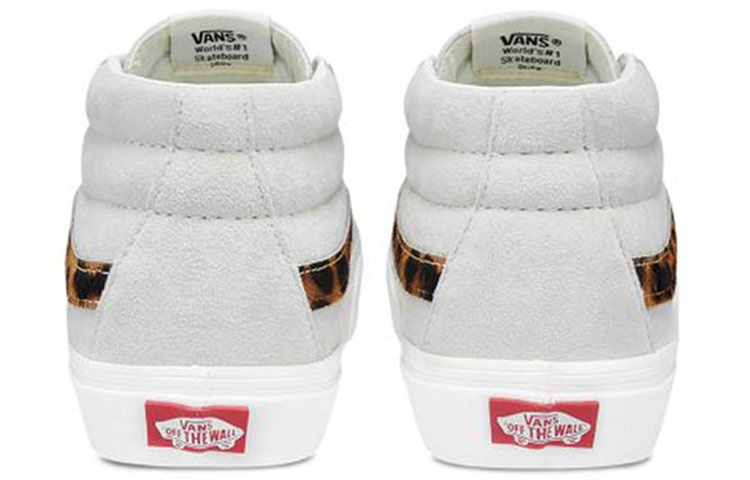 Vans Sk8-Mid White — фото 4