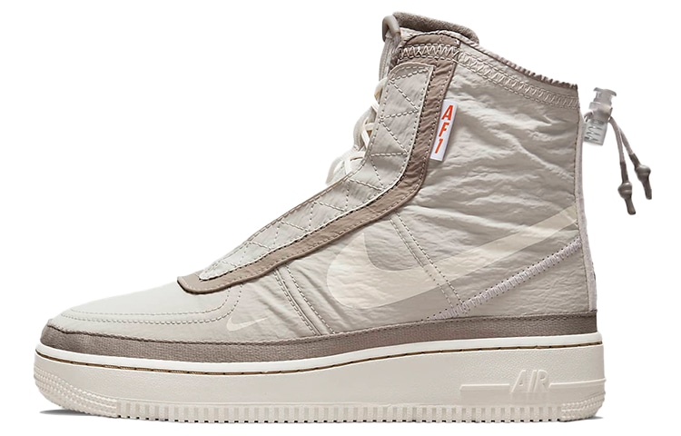 Кроссовки Nike Air Force 1 Shell High Top Beige Brown