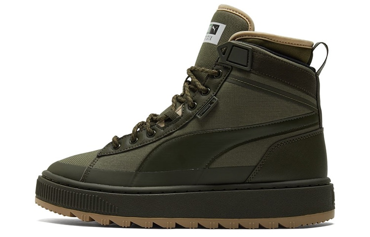 PUMA/彪马 PUMA Suede Mid WTR Brown Olive