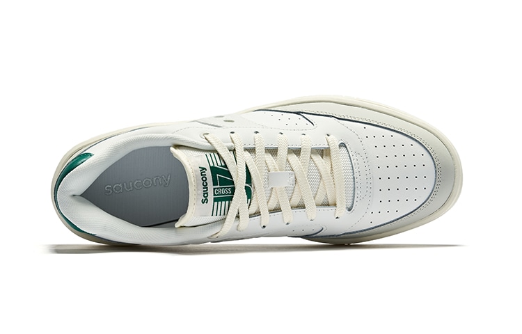 Saucony CROSS JZ White Grey Green — фото 3