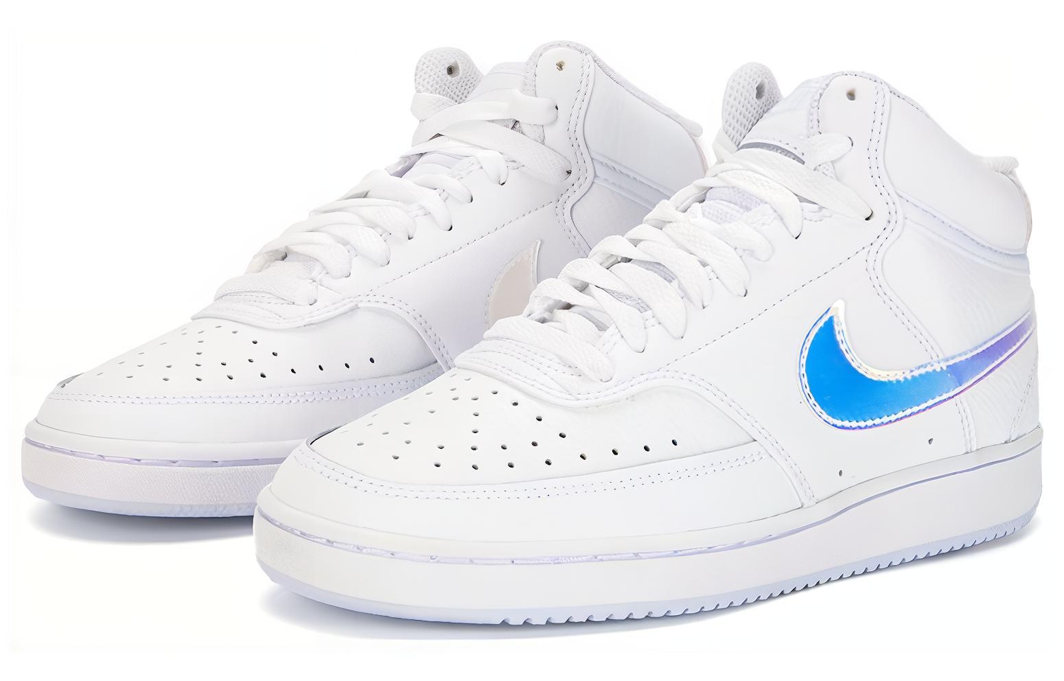 Nike Court Vision Mid White — фото 2