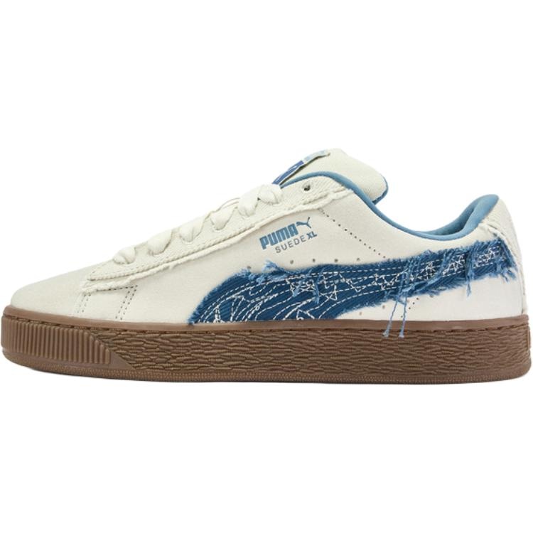 PUMA/彪马 PUMA Suede XL Low Top Off-White Blue