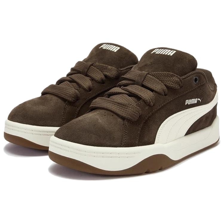 Puma Park Lifestyle Brown White — фото 2