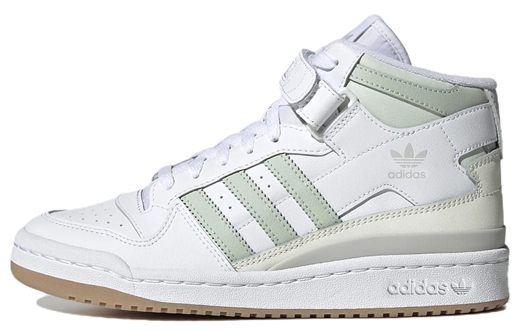 Кроссовки adidas originals adidas Forum Mid White Green