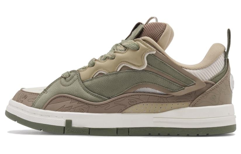 中国李宁 Aape x Li-Ning Weiwu Low Green Brown