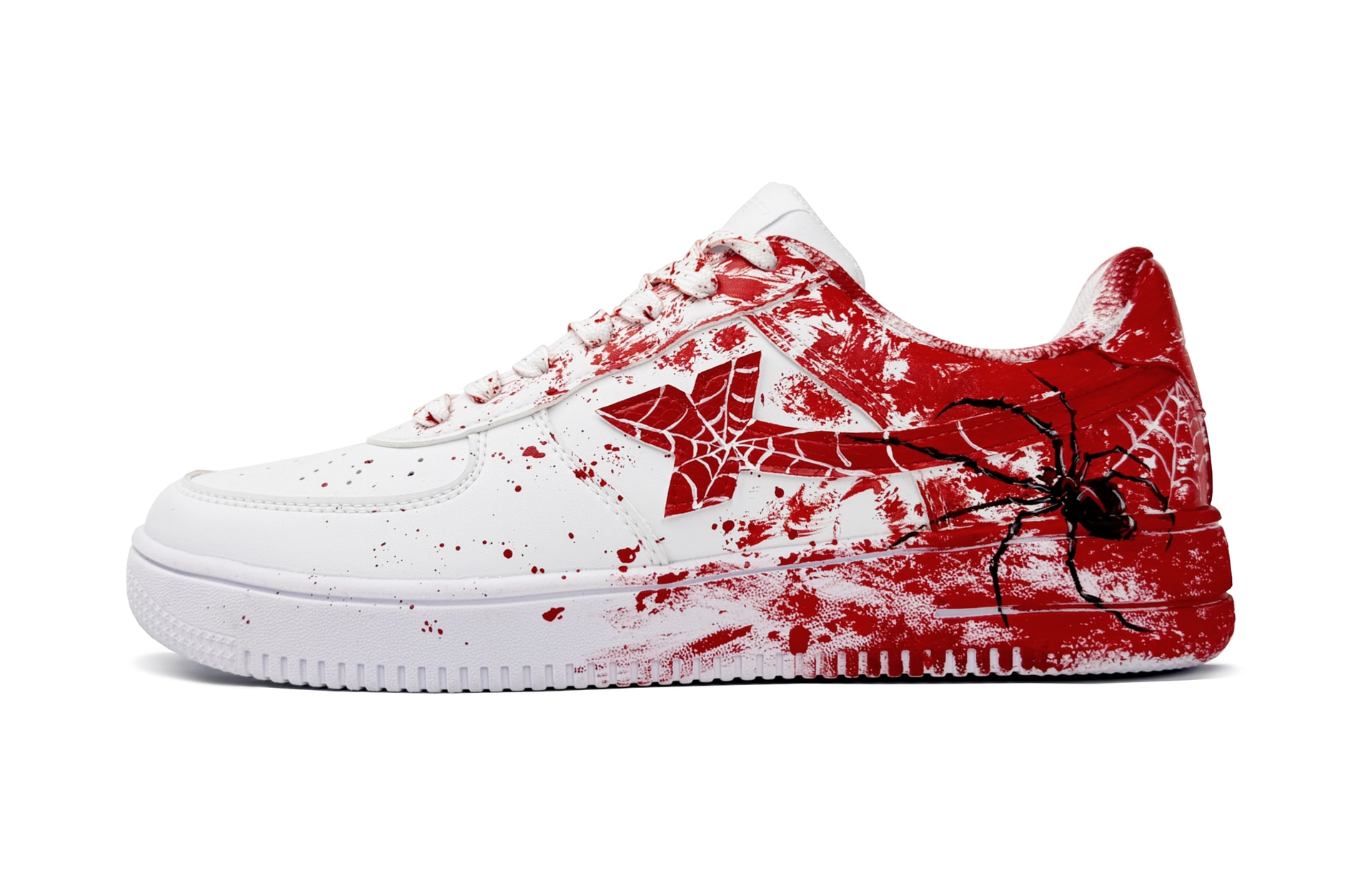 Кроссовки 特步 Xtep Air Force 1 Red White