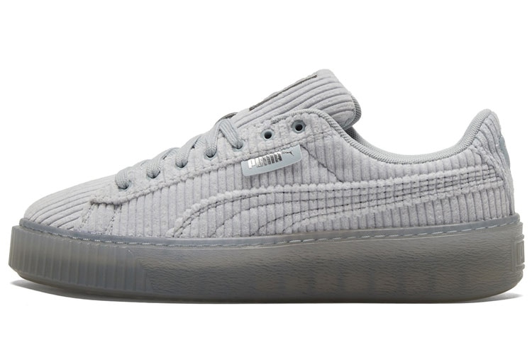 PUMA/彪马 PUMA Basket Platform Grey