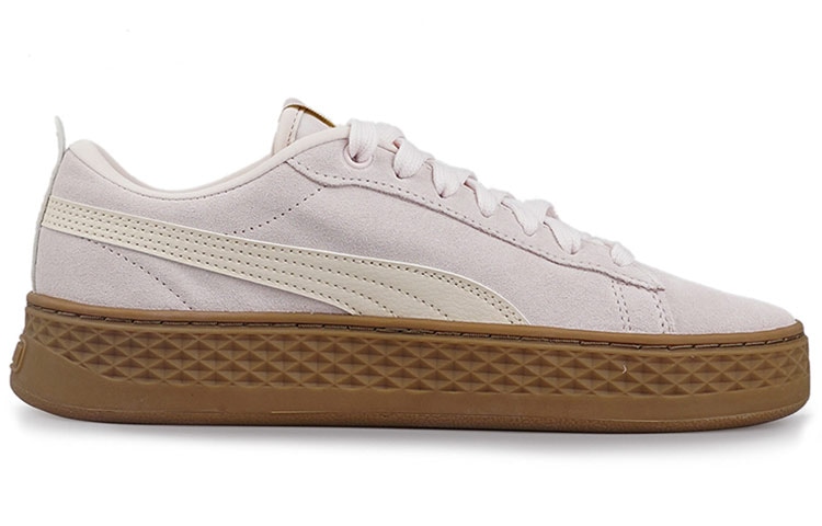 Puma Smash Platform Off White Pink — фото 1