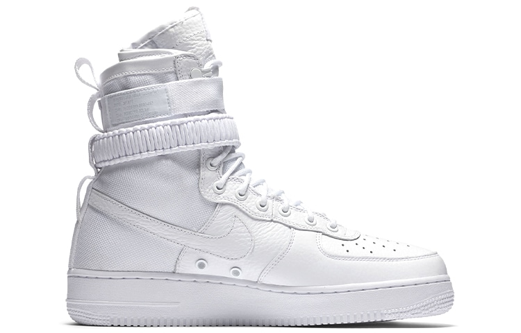 Nike Air Force 1 SF Triple White — фото 1