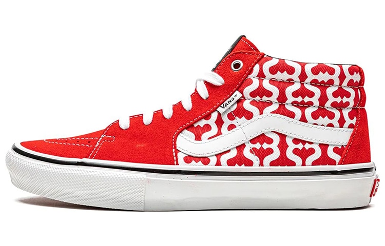 Кроссовки Vans Supreme x Vans Grosso Mid Monogram S