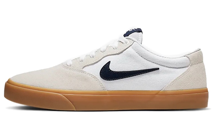 Кроссовки Nike SB Chron SLR White Brown