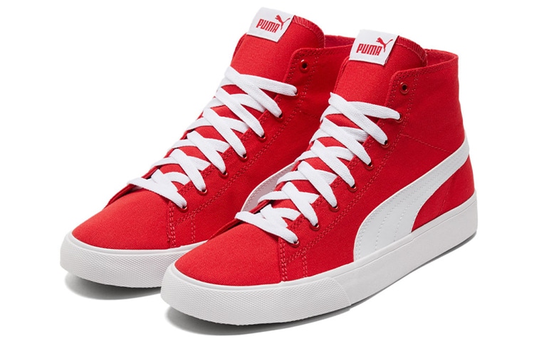 Puma Bari Mid Red — фото 2