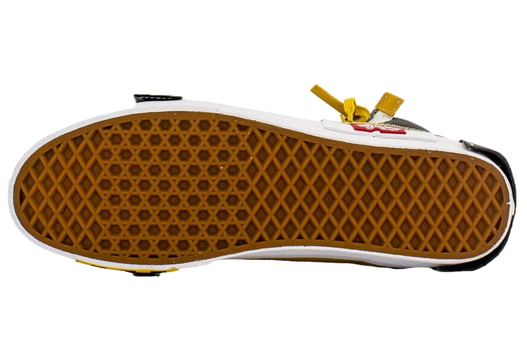 Vans SK8 Reissue Cap Inside Out Grey Yellow — фото 3