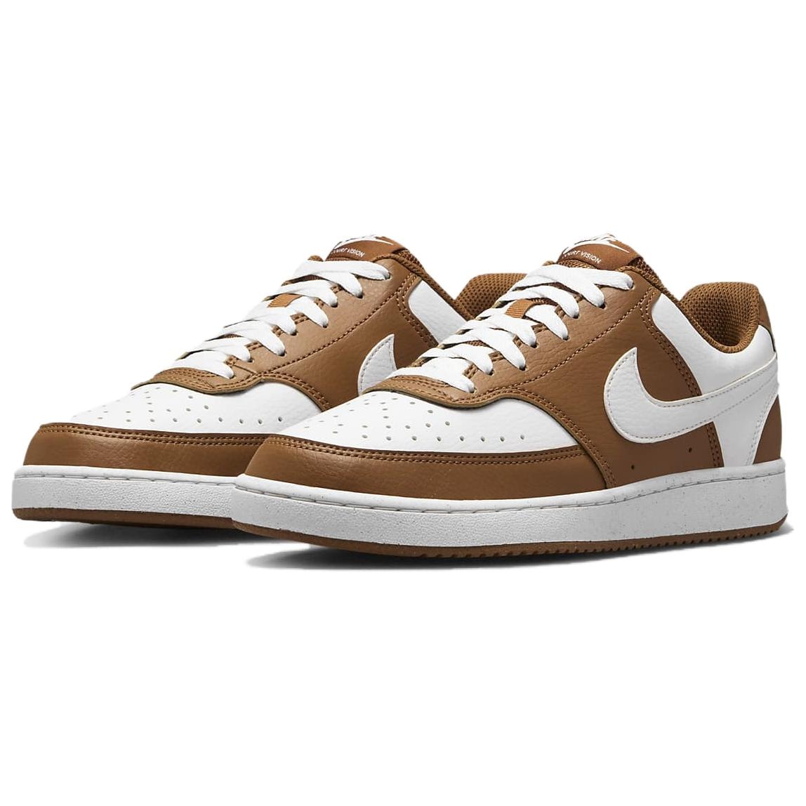 Nike Court Vision Low Next Nature Brown — фото 2
