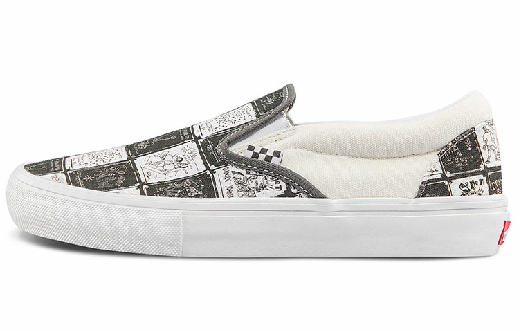 Vans Slip-On Grey White Checkerboard