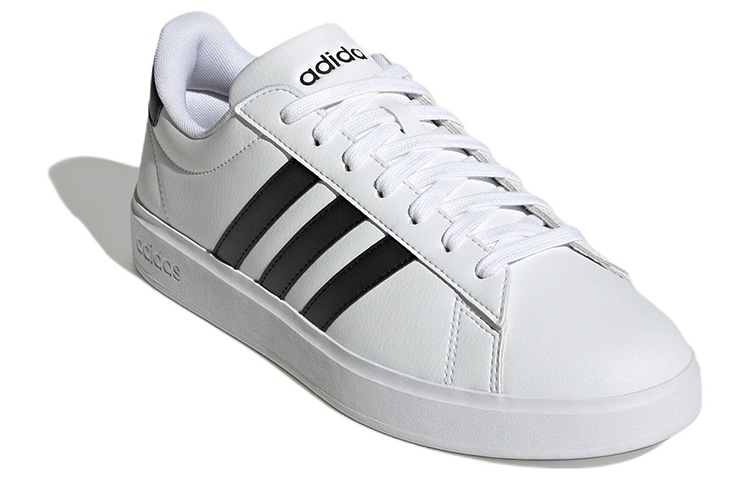 adidas neo Grand Court White Black — фото 2