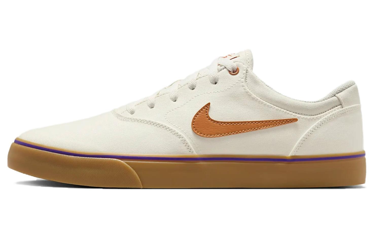 Кроссовки Nike SB Chron 2 White Brown